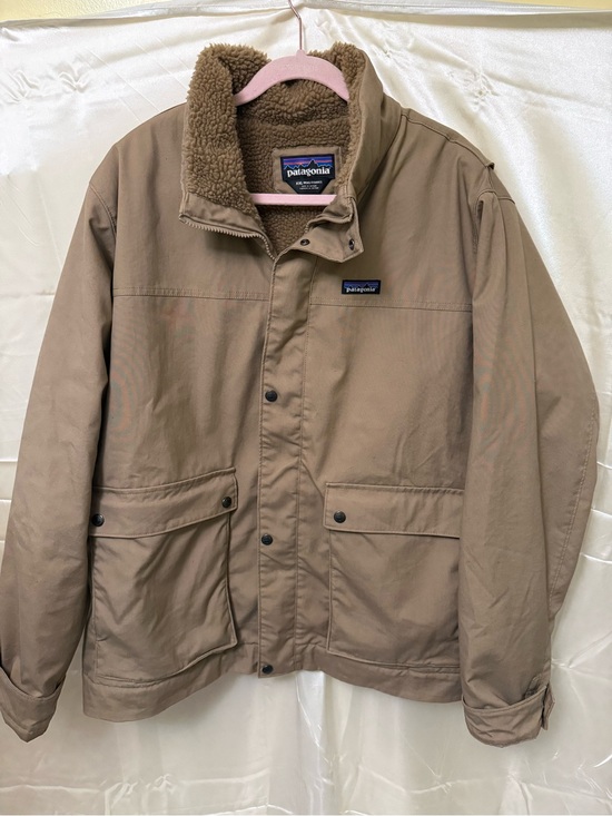 Patagonia Other - Patagonia Men's Brown Insulated Sherpa-Lined Jacket
